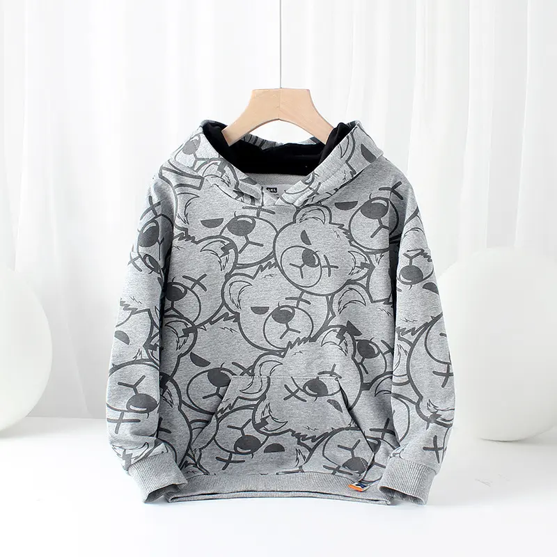 Jongens hoodie met print