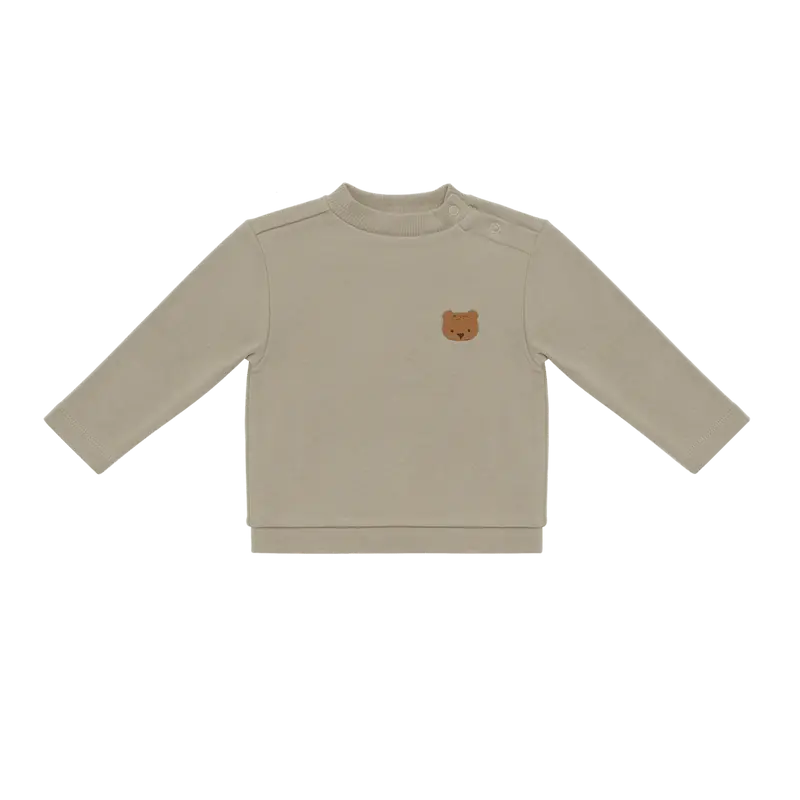 Jorijn Longsleeve | Bear | Dusty Green