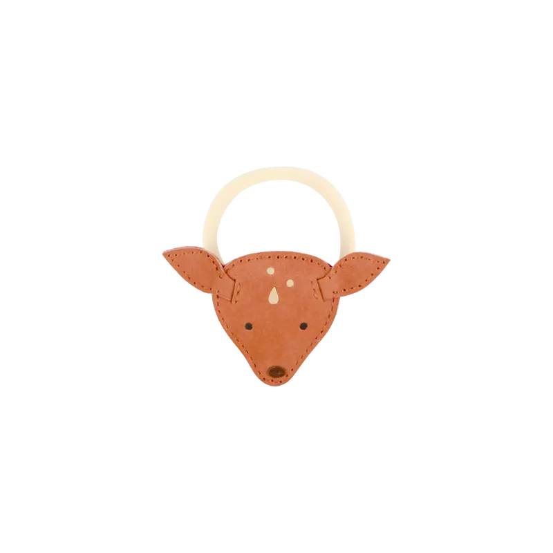 Josy Classic Hair Tie | Deer | Walnut Nubuck