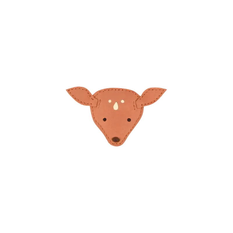 Josy Classic Hairclip | Deer | Walnut Nubuck