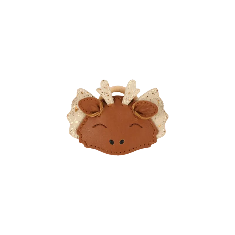 Josy Exclusive Hair Tie | Dragon | Maple Leather