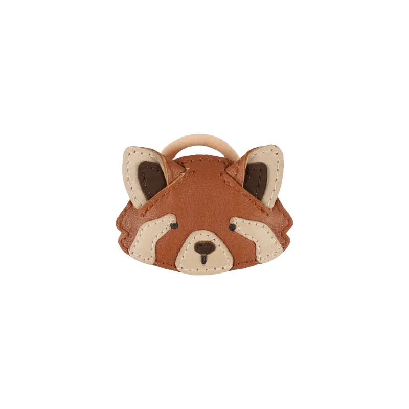 Josy Special Hair Tie | Red Panda | Maple Leather
