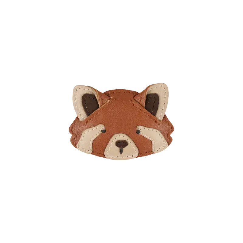 Josy Special Hairclip | Red Panda | Maple Leather