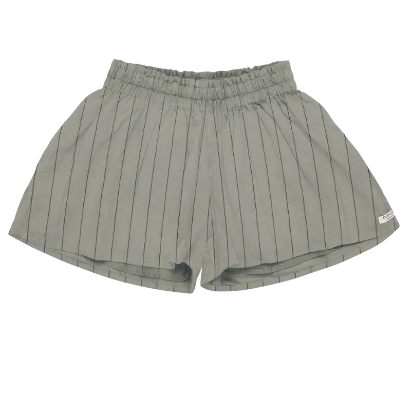 Joysa Shorts | Dusty Green – Thyme Striped