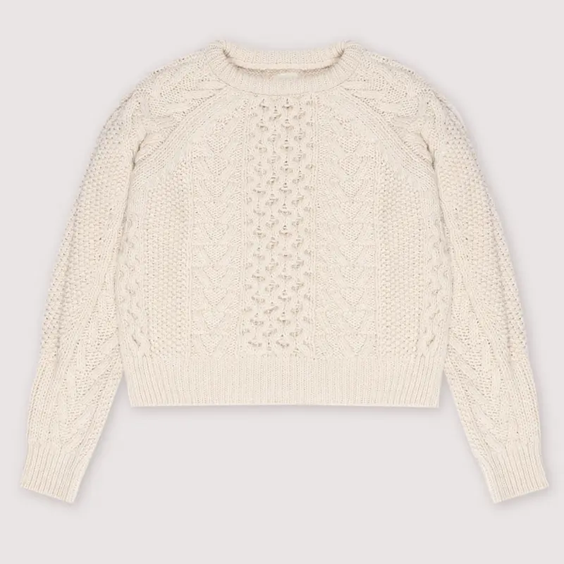 Jumper Tibet Vanilla Cream Woman