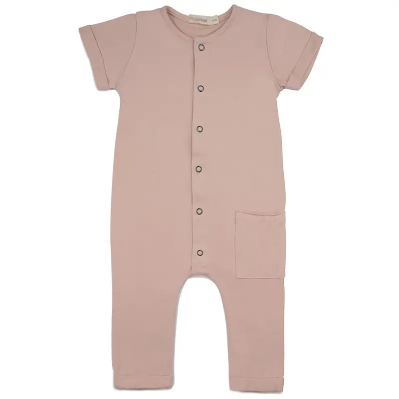Jumpsuit Pocket Vintage Blush