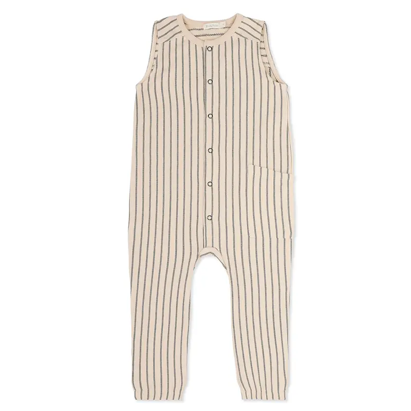 Jumpsuit Sleeveless Marshmallow Stripes