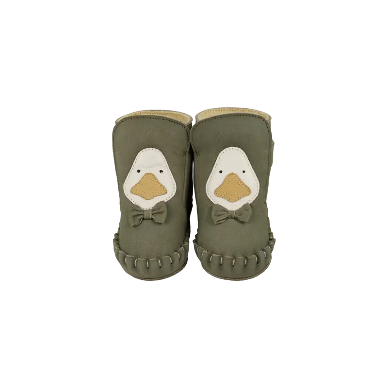 Junus Booties | Goose | Stone Nubuck