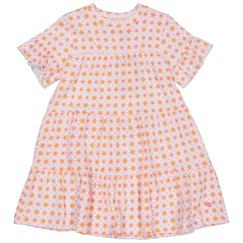 Jurk Oranje | AOP Orange Graphic