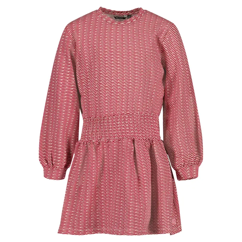 Jurk rood gestreept | AOP Red Stripe