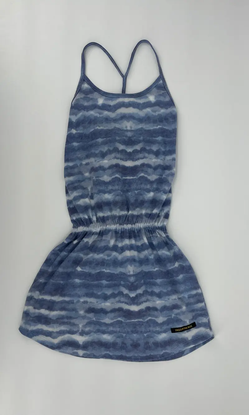 Jurk Tanktop Blauw Gestreept Maat 122