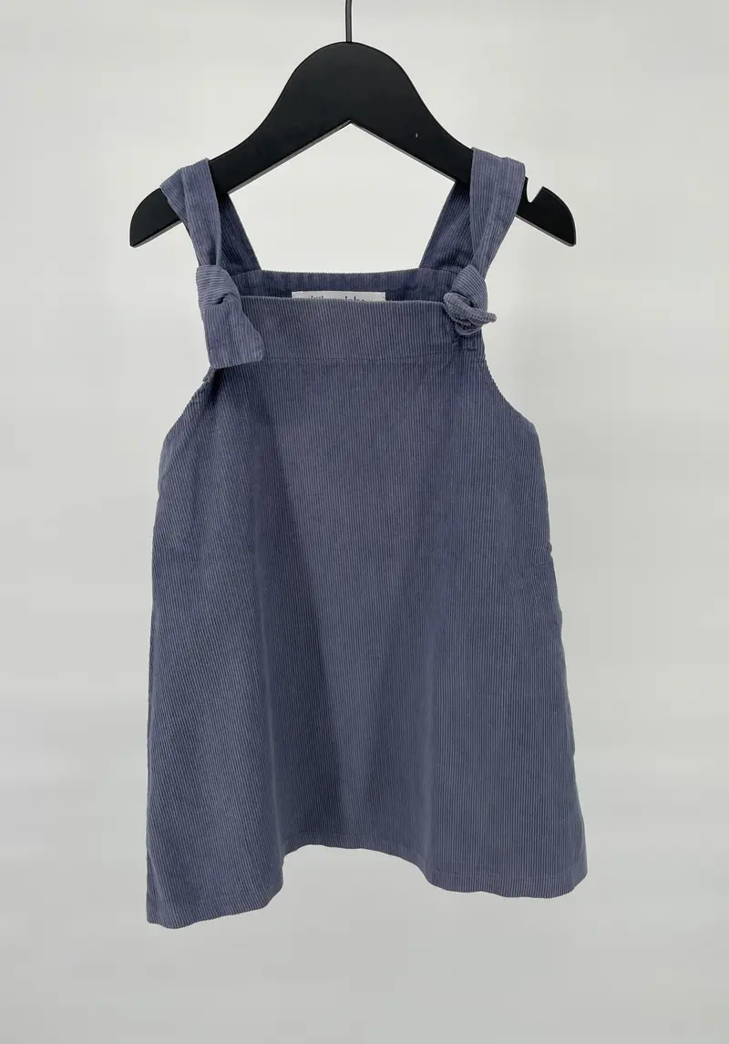 Jurkje Paars Blauw Rib Maat 92