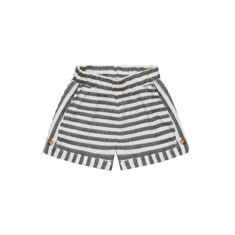 Kaatio Shorts | Blue Marine - White Striped