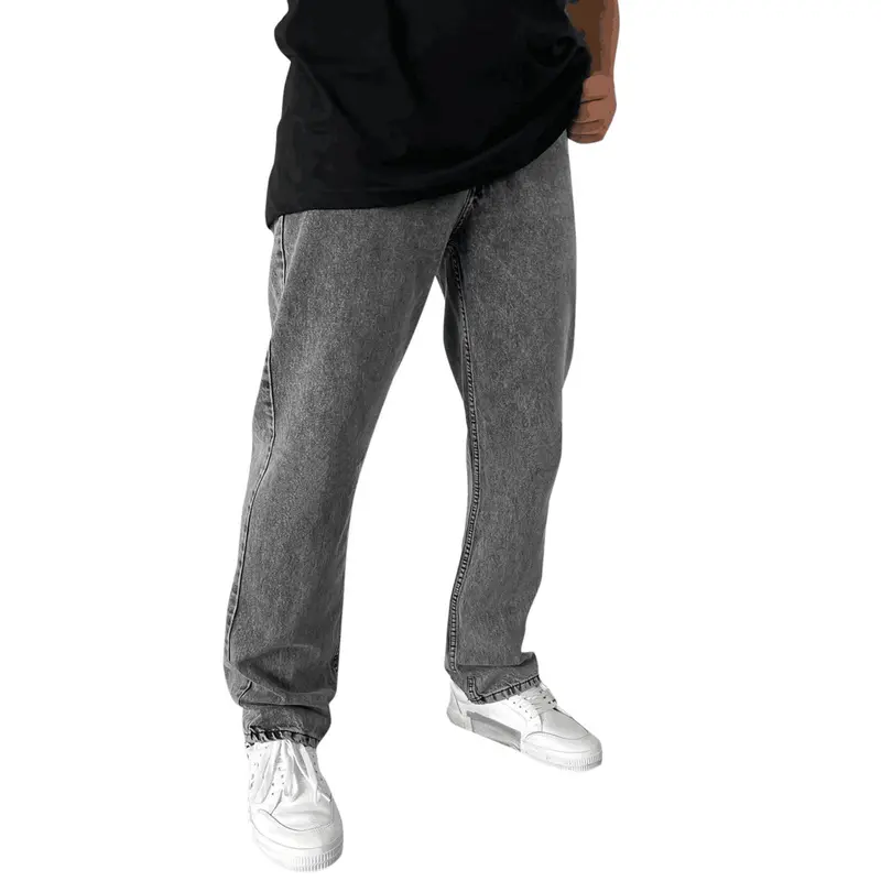 Kai | Herren Lockere Straight-Leg Jeans