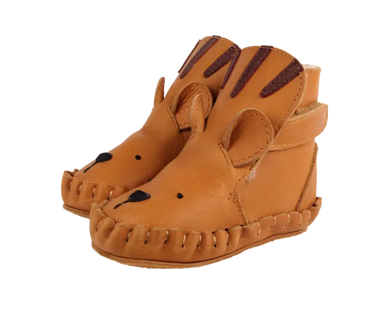 Kapi Classic Booties | Tiger | Camel Classic Leather