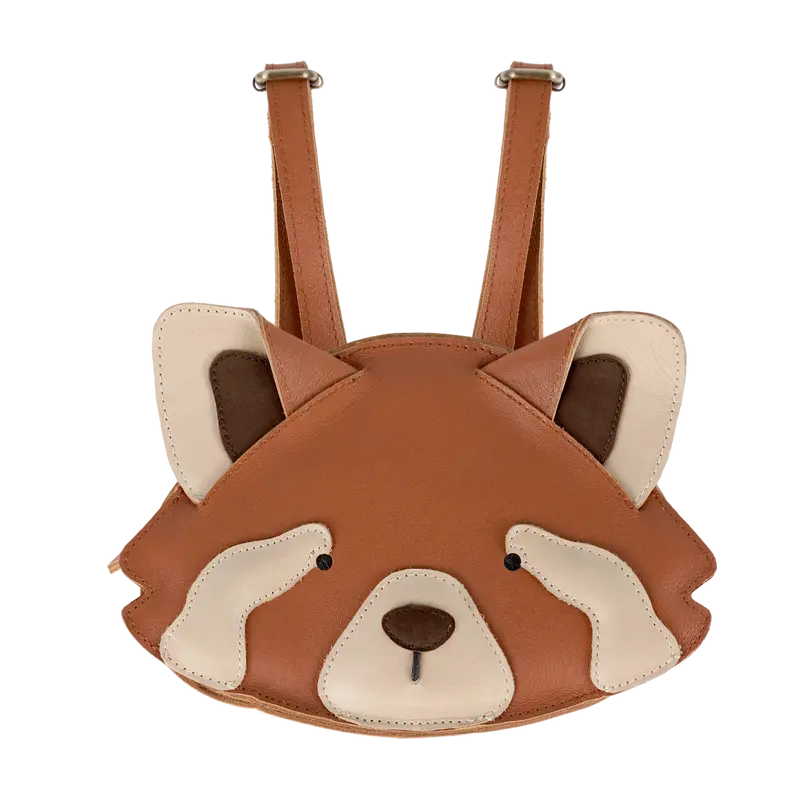 Kapi Special Backpack | Red Panda | Maple Leather