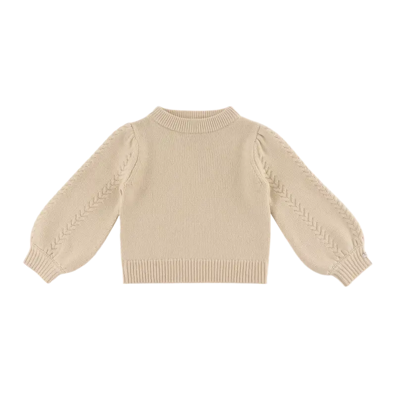 Kasine Merino Wool Sweater | Soft Sand