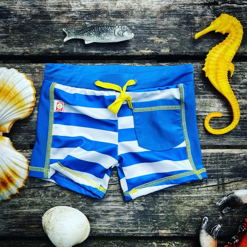 Katvig - Swim Shots Strips Blue