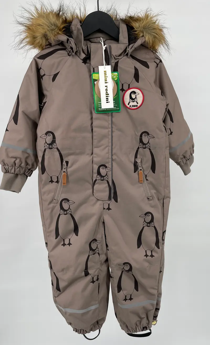 Kebnekaise Sneeuwpak Overal Grijs Pinguin Maat 98