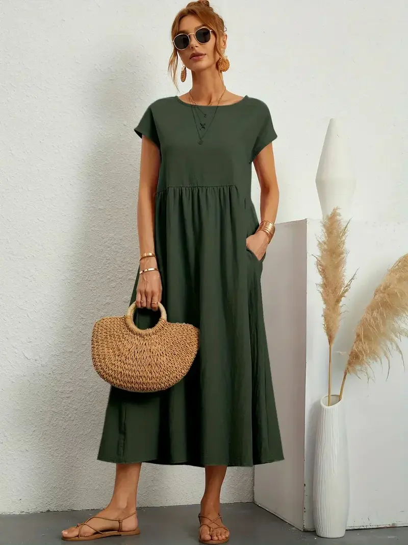 Keiraen - Elegantes Soft-Touch-Kleid