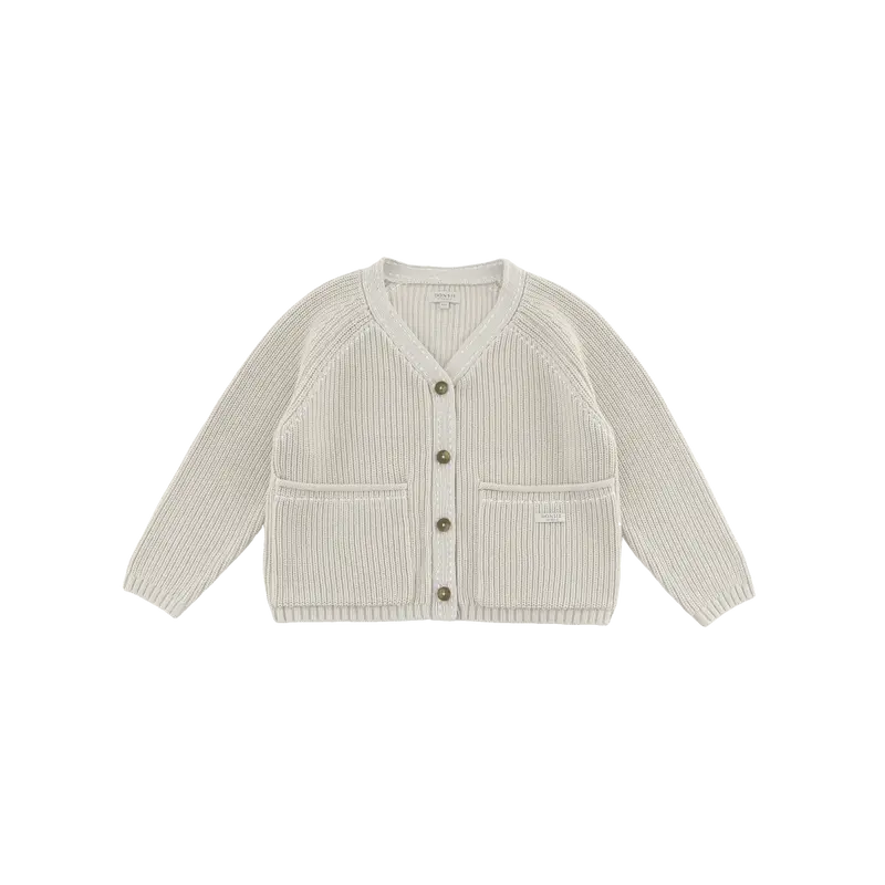 Khalan Cardigan | White Sand