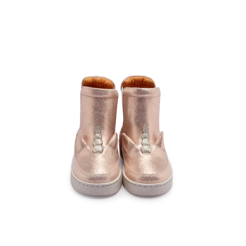 Kheera Boots | Unicorn | Powder Metallic Leather