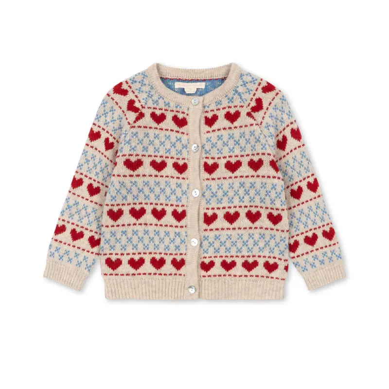 Konges Sløjd Belou Cardigan Heart