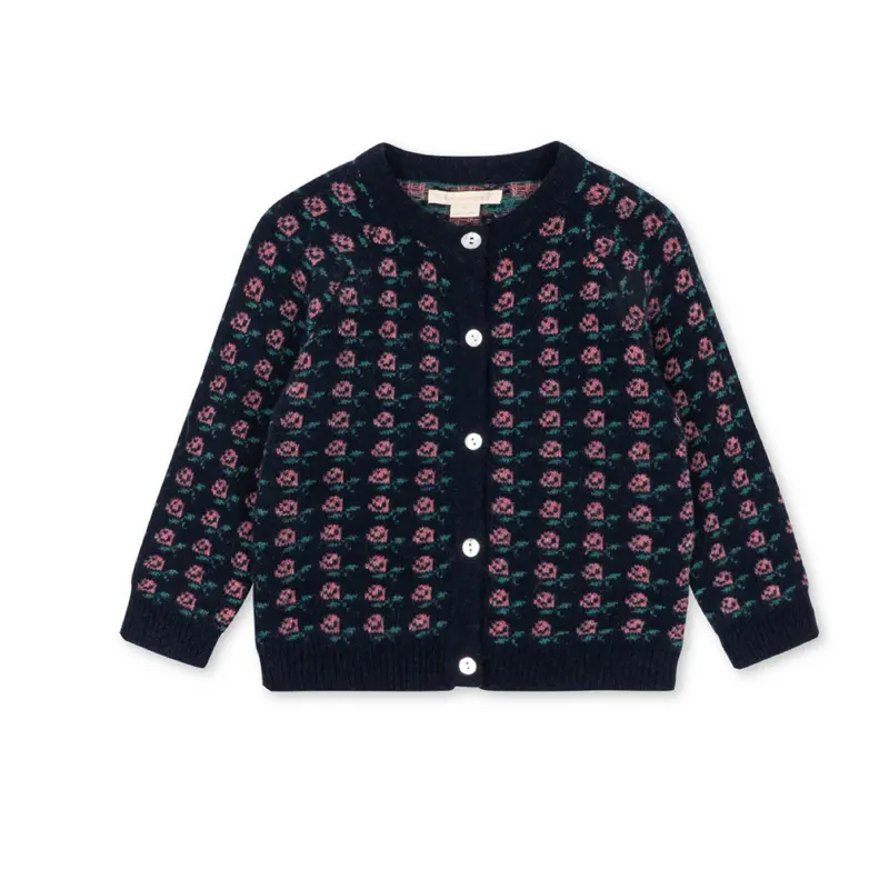 Konges Sløjd Belou Wool Cardigan Rose