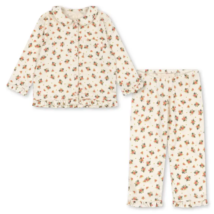 Konges Sløjd Frill Pyjama Set Rosetto