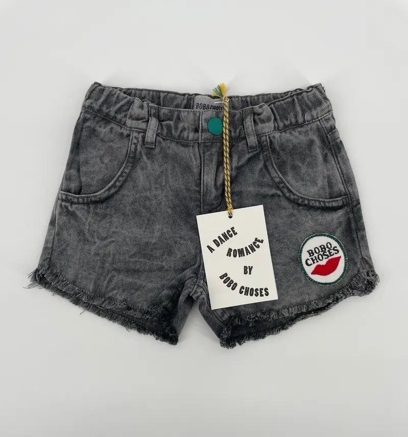 Korte Broek Grijs Kiss Maat 92 / 98