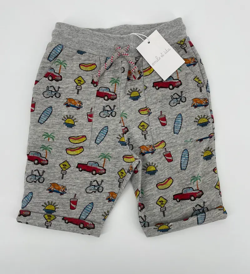 Korte Broek Grijs Maat 116