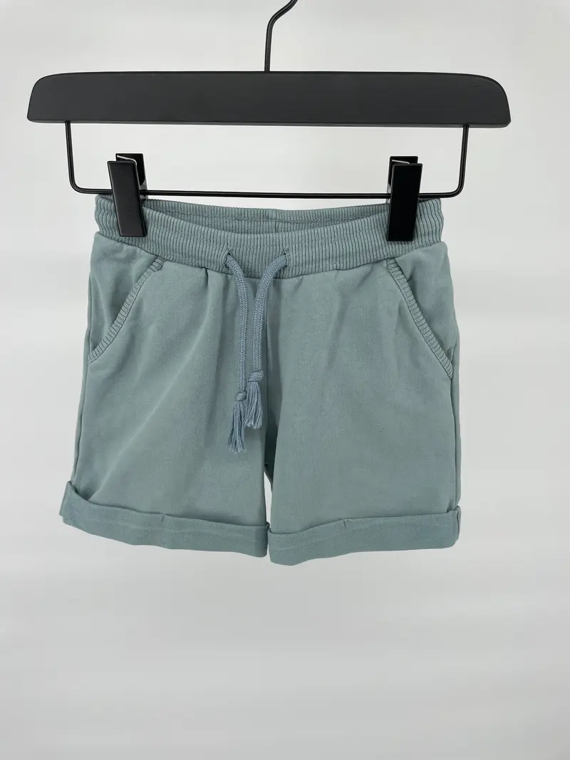 Korte Broek Groen Grijs Maat 86 / 92
