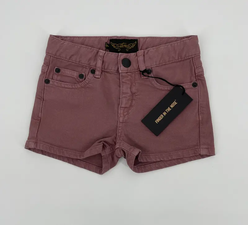 Korte Broek Paars Denim
