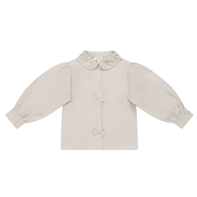 Kresi Blouse | Bows | Soft Taupe