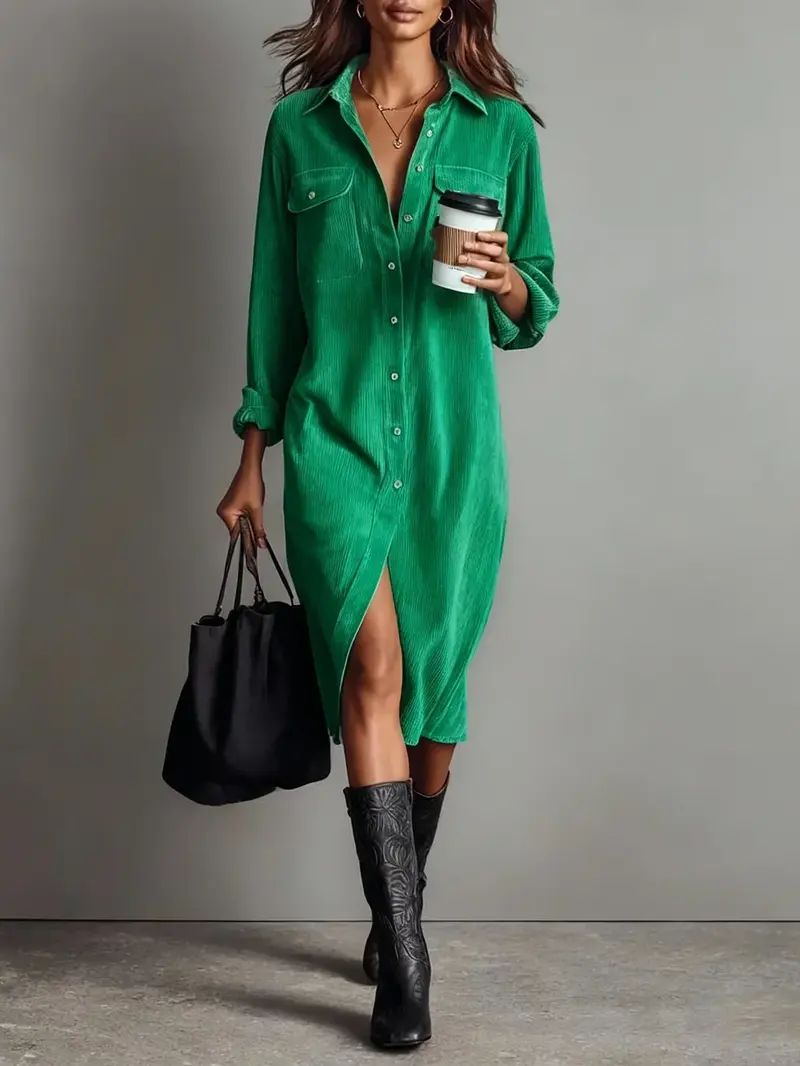 Lara | Modisches Damen Kleid stilvoll & bequem