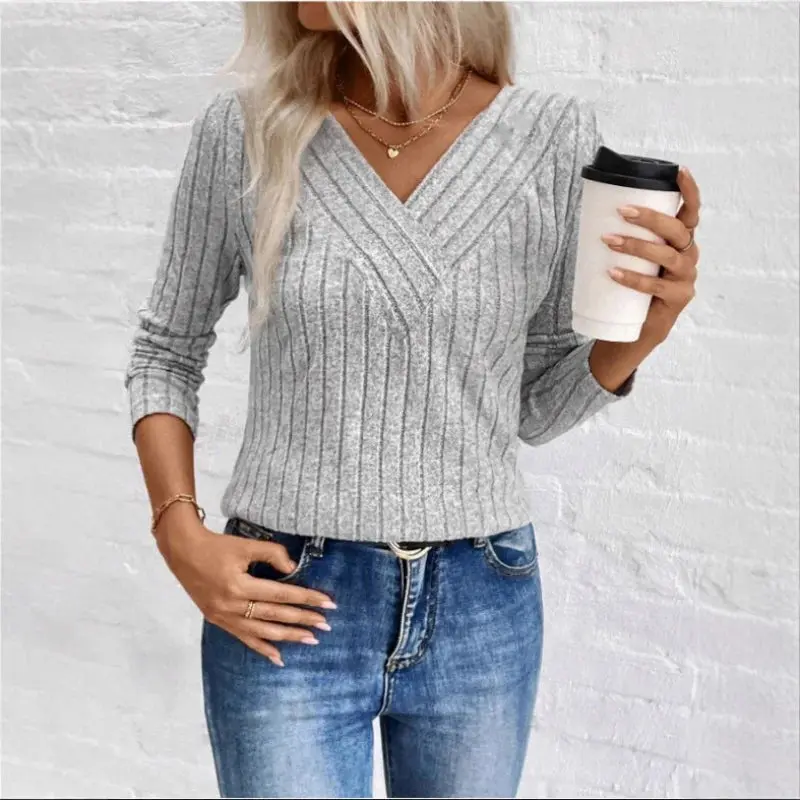Lea | Strukturierter Streifenpullover Mit Zeitloser Eleganz