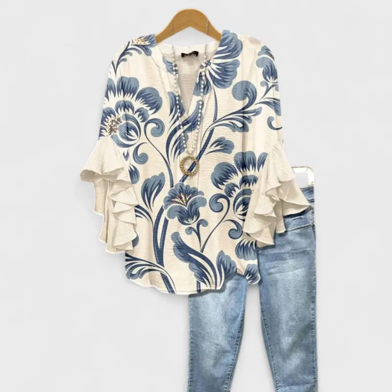 Leah | Schleifen Bluse