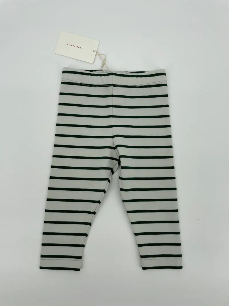 Legging Grijs Groen Gestreept Maat 62 / 68