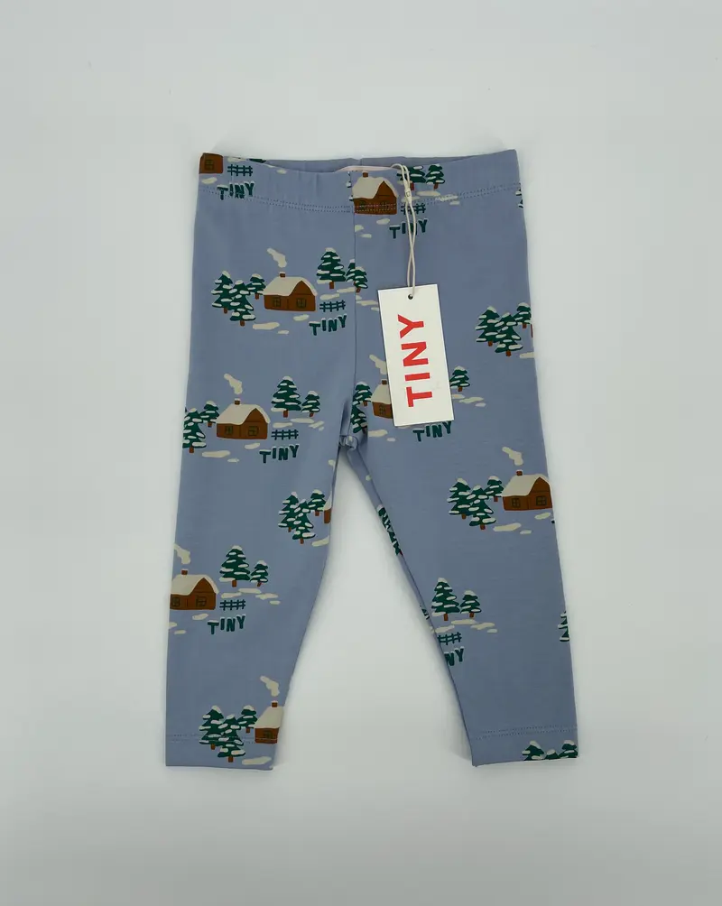 Legging Lichtblauw Berglandschap Maat 80