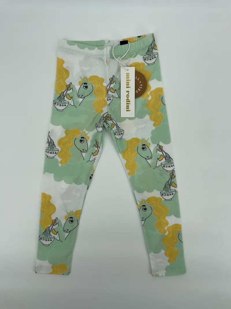 Legging Unicon Noodles Groen Geel