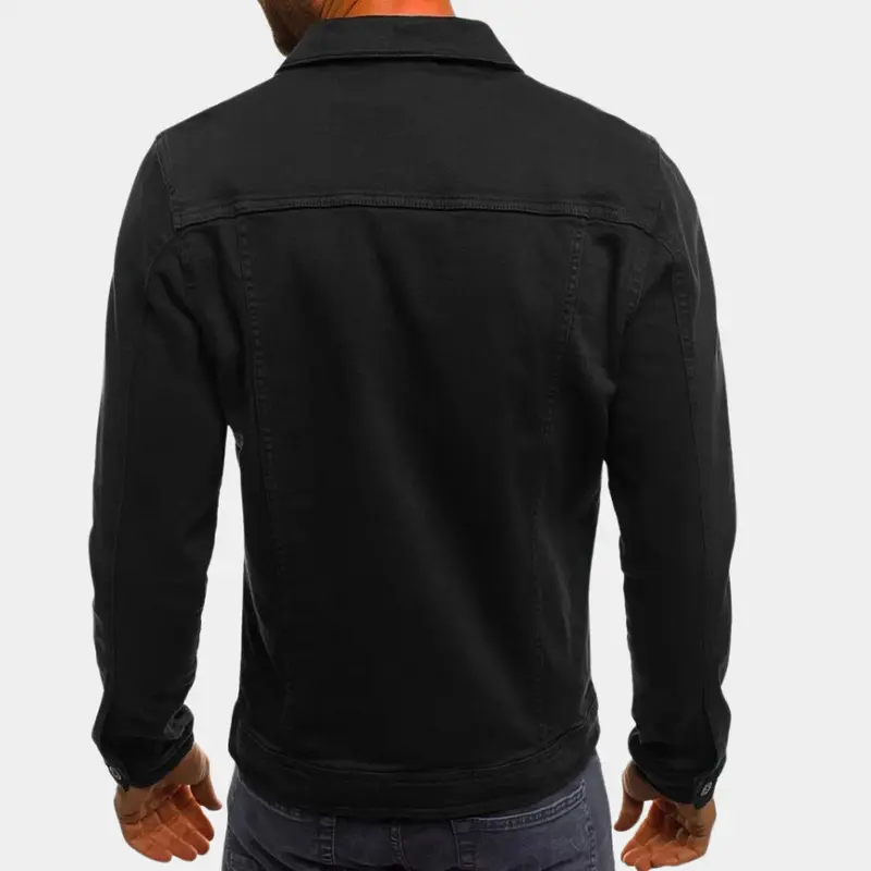 Leonhard | Herren Trucker Jacke mit Knopfverschluss