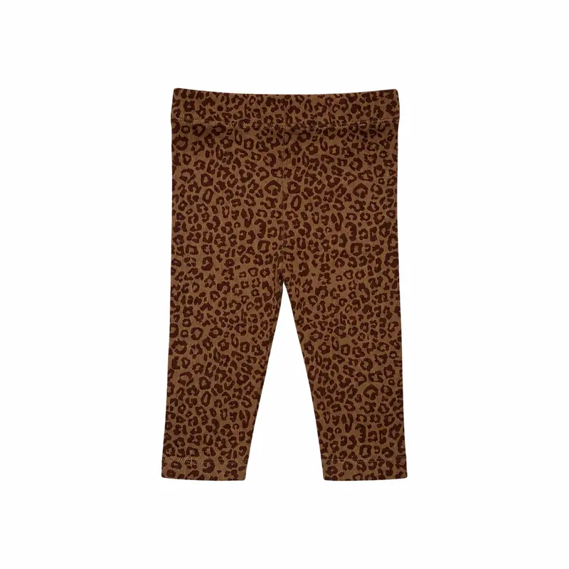 Leopard Print Baby Leggings Brown