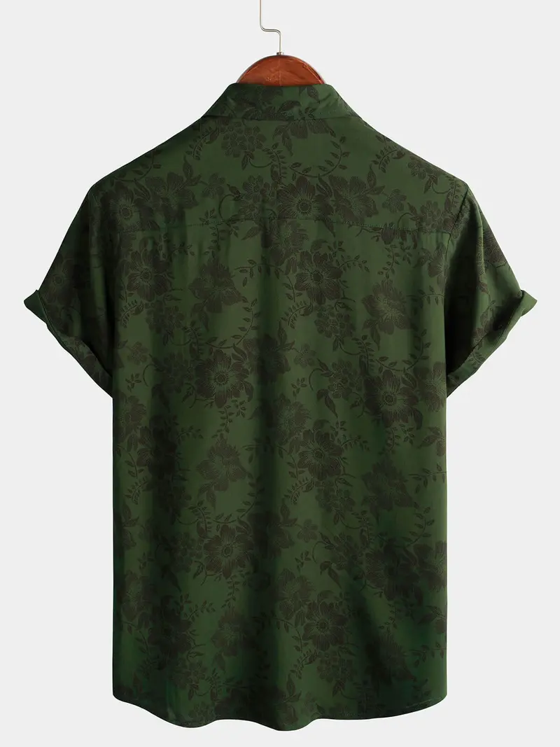 Leoric - Leichtes, kurzärmeliges Blumenshirt