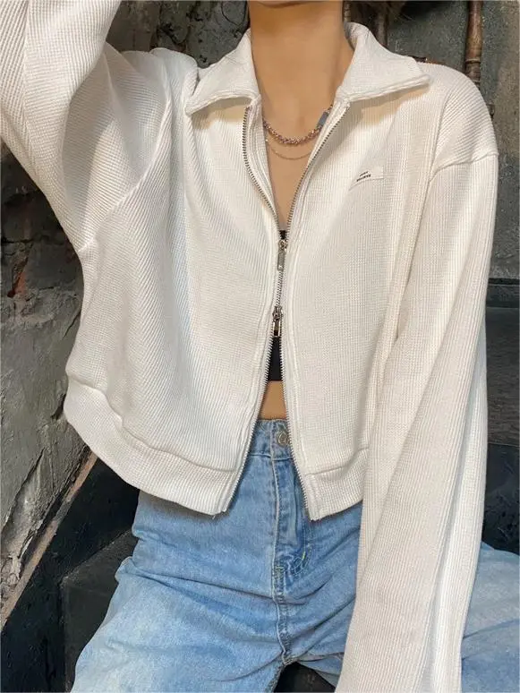 Lesly - Charmanter, femininer Pullover mit Doppelreißverschluss