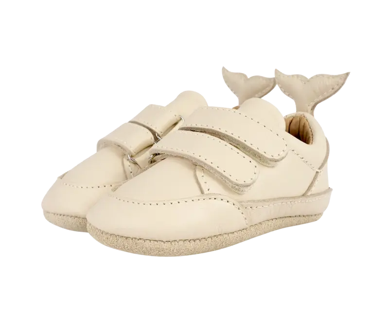 Levin Sneakers | Cream Leather