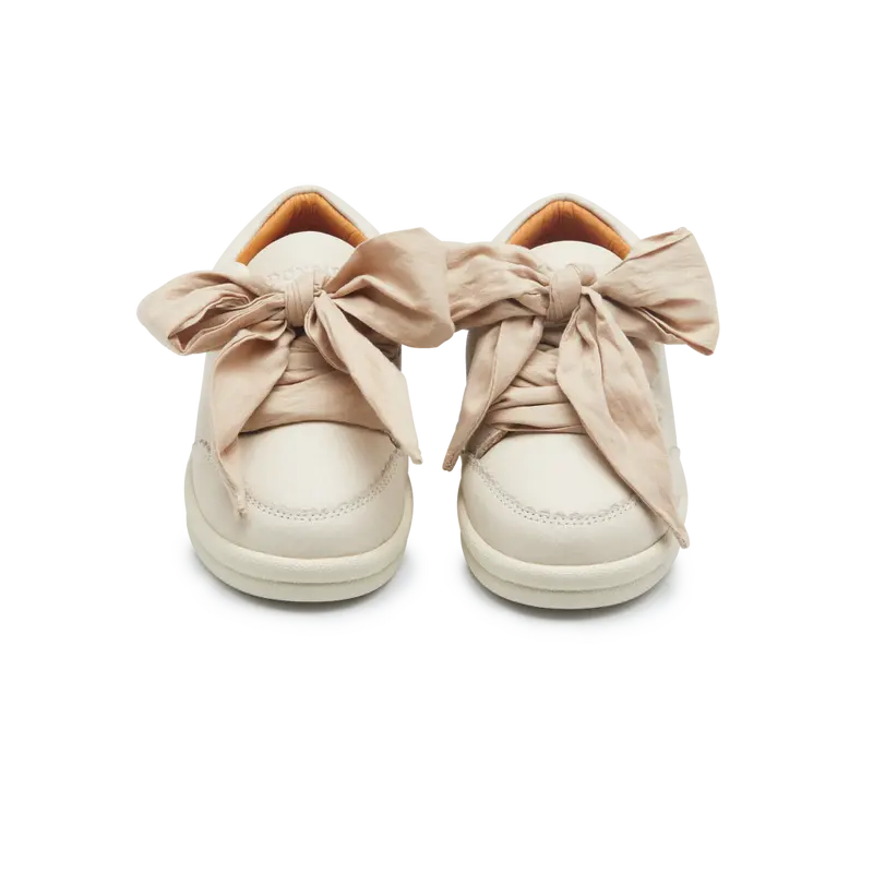 Lexley Sneakers | Cream Leather