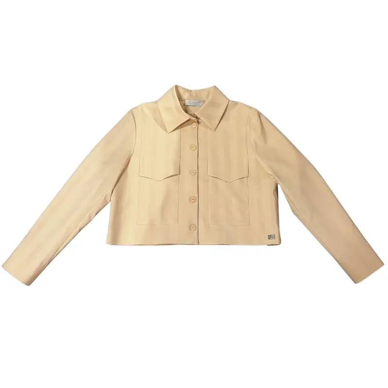 Lichtbeige blazer jasje FleurK Ramsey