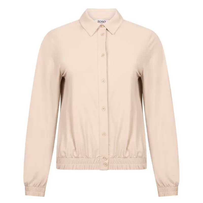 Lichtbeige travel jacket Esmee