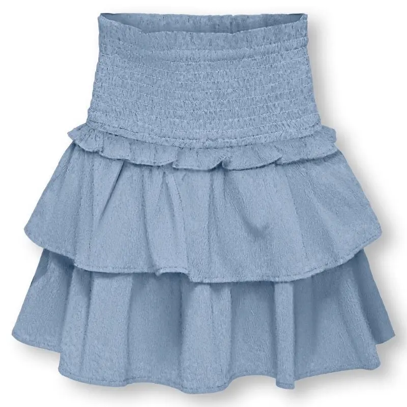 Lichtblauwe smock skort Ida Amanda