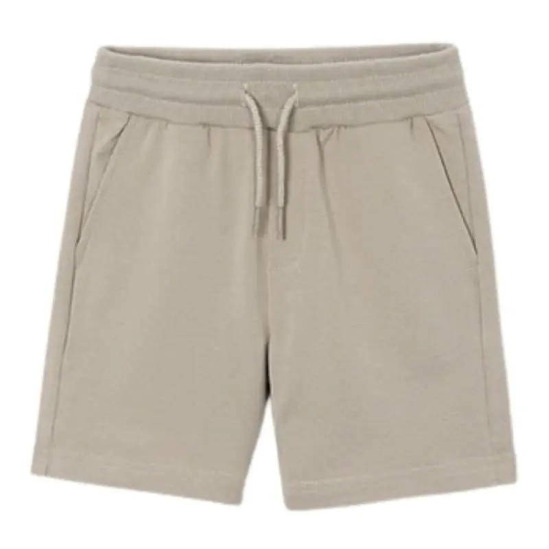 Lichtbruine basic fleece short 611